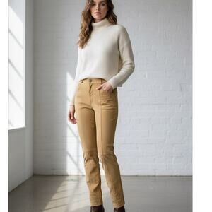 Vintage Together leather high waist pants